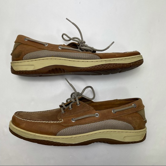 Sperry Classic Billfish Boat Shoe Dark Tan 13 - Picture 7 of 13